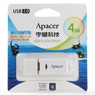 USD $ 11.29   4GB Apacer AH223 Pen Cap Design Premium Quality USB 2.0