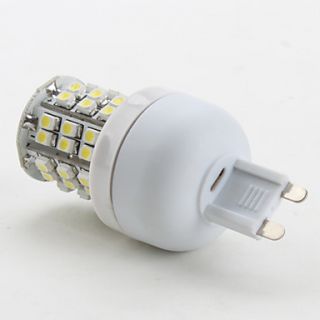 G9 3W 48x3528 SMD 150LM 5500 6500K Natural White Light LED Corn Bulb