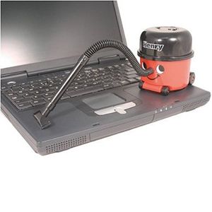 New Paladone Henry Desktop Office Toy Tidy Hoover Vacuum Mini Cleaner