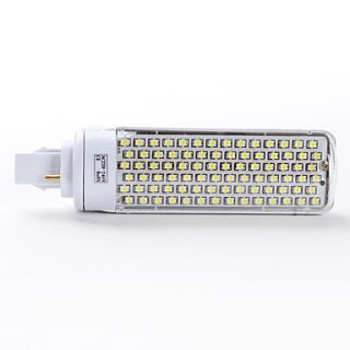 G24 4.5W 84x3528 SMD 250 300lm 5500 6500k naturlig hvitt lys LED pære