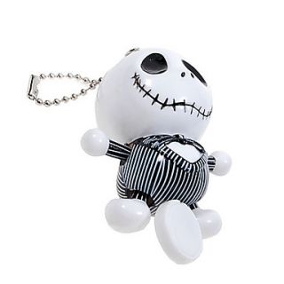 USD $ 3.25   Nightmare Before Christmas Shaking Arm Keychain Doll