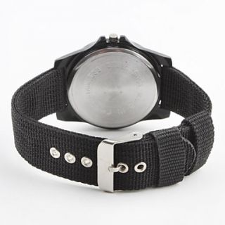 USD $ 4.49   Unisexs Fabric Analog Quartz Wrist Watch gz0006081