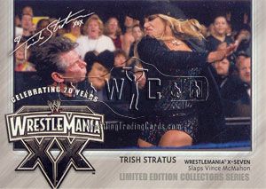 Wrestlemania XX Promotional Trading Cards Set 6 Unopened Extremely