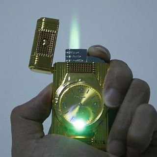 USD $ 7.29   233 Watch Shape With Shining Light Metal Gas Lighter