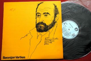 Baronijan Vartkes Piano Composer Classical EXYU LP Mint