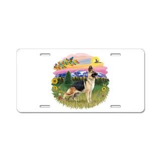 MtCountry G Shep #13 Aluminum License Plate for $19.50