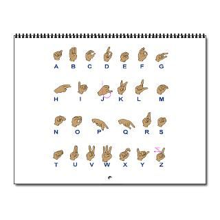 2013 American Sign Language Calendar  Buy 2013 American Sign Language