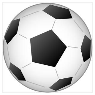 Wall Art  Posters  Soccer Ball Poster