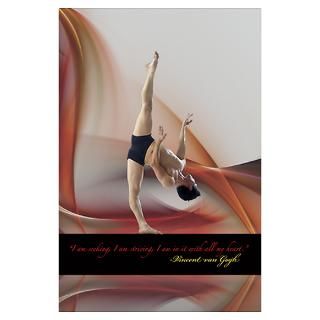 Wall Art  Posters  With All My Heart Dance Print 11 x 17 Poster