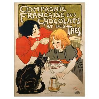 Compagnie Francaise des Chocolats et des Thes, Vin Poster