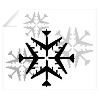  Wall Art  Wall Decals  B 52 Aviation Snowflake Wall Decal