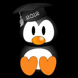 Custom Graduation Penguin Tee by cubecancreation