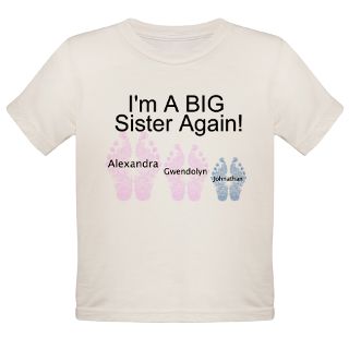 Again Gifts  Again T shirts  Big Sister Again (GGB) Perz FooTees