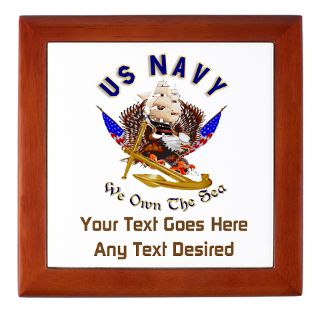 Dad Gifts  Dad Home Decor  Navy Gifts (Any Text Desired) Keepsake
