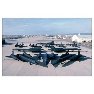 Lockheed SR 71 Aircraft Poster