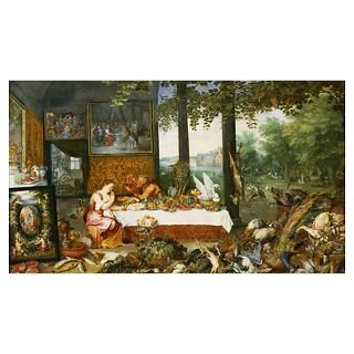 Wall Art  Posters  The Sense of Taste, 1618 (oil on