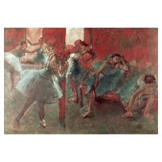 Dancers at Rehearsal, 1895 98 (pastel on paper) Poster
