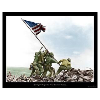 Wall Art  Posters  Raising the Flag on Iwo Jima