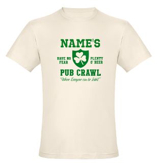 Beer Gifts  Beer T shirts  Custom Irish Pub Crawl T Shirt
