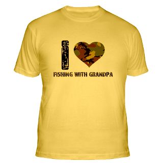 Love Fishing With Grandpa T Shirts  I Love Fishing With Grandpa