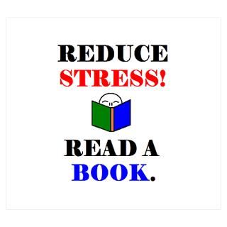 Wall Art  Posters  REDUCE STRESS READ A BOOK