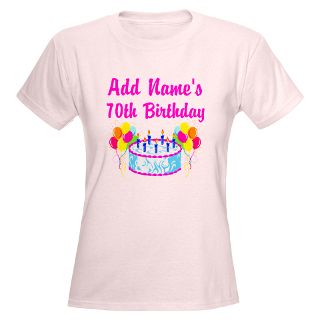 70 Gifts  70 T shirts  HAPPY 70TH BIRTHDAY T Shirt