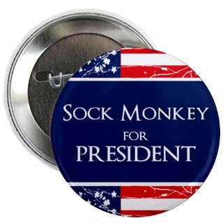 Sock Monkey For President Gifts & Merchandise  Sock Monkey For