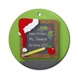Teacher Christmas Ornaments  Unique Designs