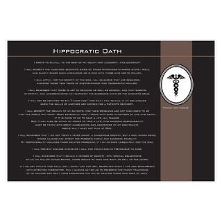 Wall Art  Posters  Hippocratic Oath Poster