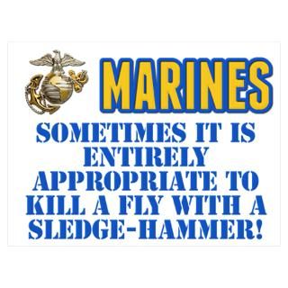 Marines Kill Fly with Sledge Hammer P for $9.00