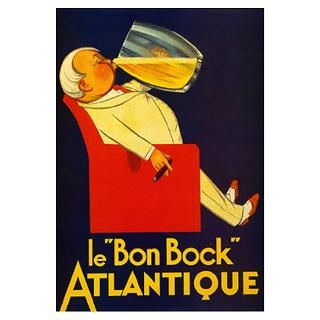 Wall Art  Posters  Atlantique Bock Beer Poster