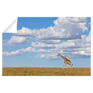 Wall Art  Wall Decals  Masai Giraffe walking Wall