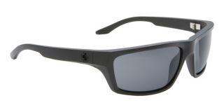SPY KASH Sunglasses Matte Black Grey Polarized NEW
