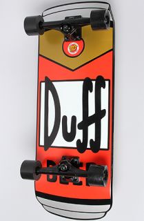 Santa Cruz The Simpsons Duff Can Cruzer 10.5in x 27.5in Skateboard Mul