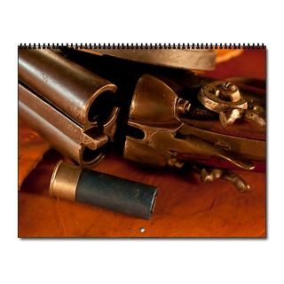 Vintage Shotguns 2013 Wall Calendar by REDTRUCKPHOTOS