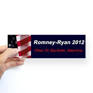 Romney Ryan 2012 Gifts  Romney Ryan 2012 Bumper Stickers