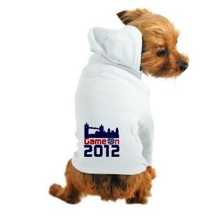 2012 Gifts  2012 Pet Apparel  Game On 2012 Dog Hoodie