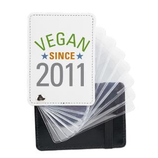 Vegan Since 2011 Leather Card Holder for $34.50