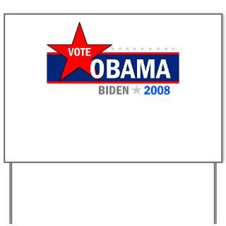 Vote Obama/Biden 2008 Yard Sign by tshirtjournal