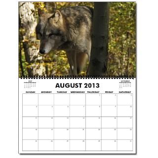 2010 Wolf Calendar Oversized 2013 Wall Calendar by samisart