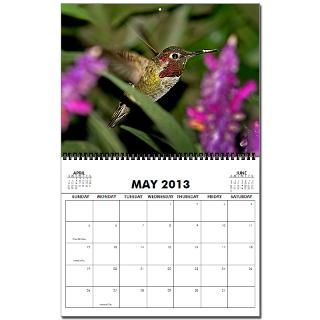 2010 Hummingbird 2013 Wall Calendar by EspiesHummers