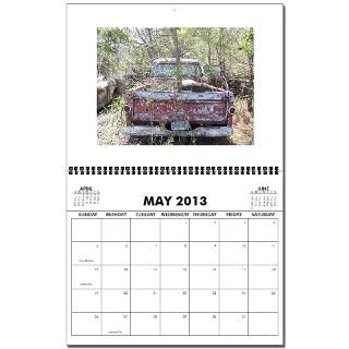 2011 VINTAGE CAR CALENDAR 2013 Wall Calendar by junkyardcarscalendar