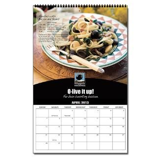 2009 Recipe 2013 Wall Calendar by ShopCAOlives