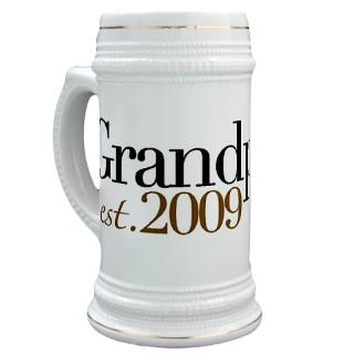 Baby Gifts  Baby Kitchen and Entertaining  New Grandpa 2009 Stein
