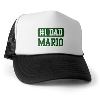 Number 1 Dad   Mario Trucker Hat