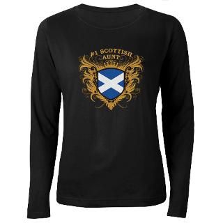 Number One Scottish Aunt T Shirt
