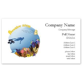 Bonaire 2008 Dive Tee Business Cards for $0.19