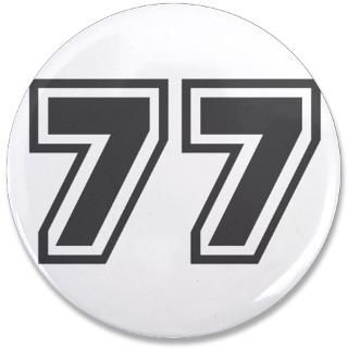 77 Gifts  77 Buttons  Number 77 3.5 Button