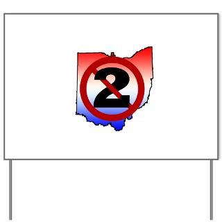 NO on Issue 2 Yard Sign  Ohio NO 2  Vote NO on Ohio Issue 2