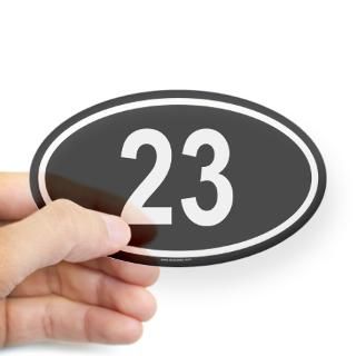 The Number 23 Stickers  Car Bumper Stickers, Decals